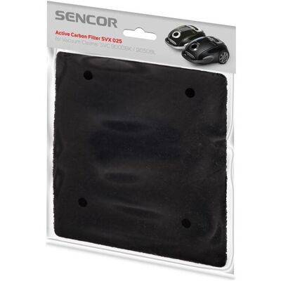 Sencor SVX 025 Kohlefilter / für SVC 90x, Aspirateur : accessoires, Noir - Publicité Sencor SVX 025 Kohlefilter / für SVC 90x, Aspirateur : accessoires, Noir - Publicité