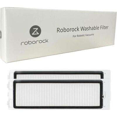 Roborock Réservoir à poussière, filtre Q REVO, 2 pièces, 8.02.0240, Aspirateur robot : accessoires, Blanc - Publicité Roborock Réservoir à poussière, filtre Q REVO, 2 pièces, 8.02.0240, Aspirateur robot : accessoires, Blanc - Publicité