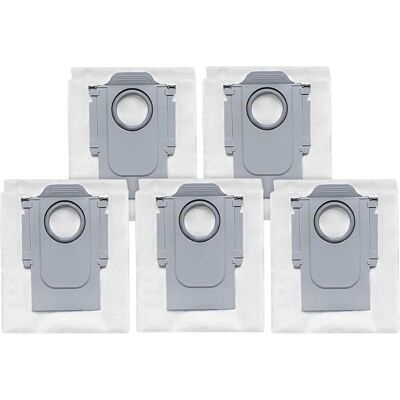 T6 Power Sachet pour Roborock QRevo Pro, MaxV, Edge, Curv, Saros 10, Z70, S8 MaxV Ultra, 5 pièces, Sac à poussière - Publicité T6 Power Sachet pour Roborock QRevo Pro, MaxV, Edge, Curv, Saros 10, Z70, S8 MaxV Ultra, 5 pièces, Sac à poussière - Publicité