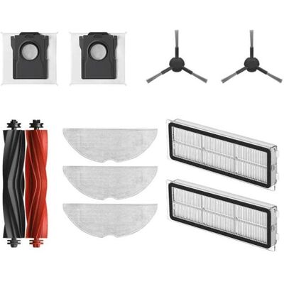 Mova Kit d'accessoires pour E20 Plus, E20 Pro Plus, Aspirateur robot : accessoires, Blanc, Noir, Gris - Publicité Mova Kit d'accessoires pour E20 Plus, E20 Pro Plus, Aspirateur robot : accessoires, Blanc, Noir, Gris - Publicité