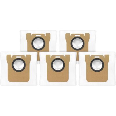 T6 Power Sachet pour aspirateur robot Xiaomi X10+, X20+, X20 Pro, Dreame L10, L10s, L20, 5 pièces, Sac à poussière - Publicité T6 Power Sachet pour aspirateur robot Xiaomi X10+, X20+, X20 Pro, Dreame L10, L10s, L20, 5 pièces, Sac à poussière - Publicité