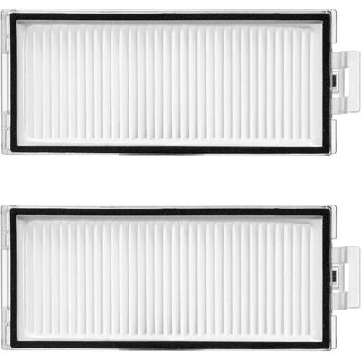 Roborock VACUUM ACC WASHABLE FILTER/WHITE 2PACK 8.02.0444, Aspirateur robot : accessoires, Blanc - Publicité Roborock VACUUM ACC WASHABLE FILTER/WHITE 2PACK 8.02.0444, Aspirateur robot : accessoires, Blanc - Publicité