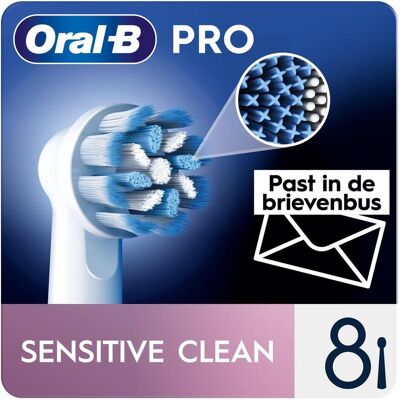 Oral-B - Sensitive Clean X-Filaments - 8 pcs - Toothbrush head - Publicité Oral-B - Sensitive Clean X-Filaments - 8 pcs - Toothbrush head - Publicité