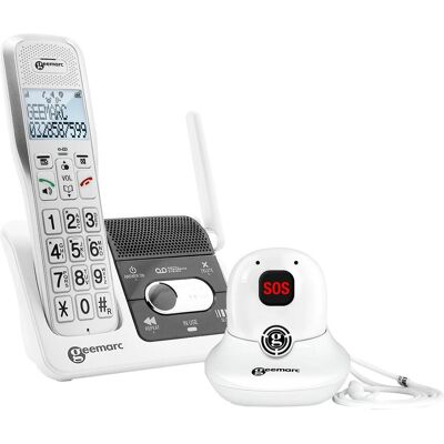 Geemarc AMPLIDECT 595 SOS-PRO - Téléphone SOS - Publicité Geemarc AMPLIDECT 595 SOS-PRO - Téléphone SOS - Publicité