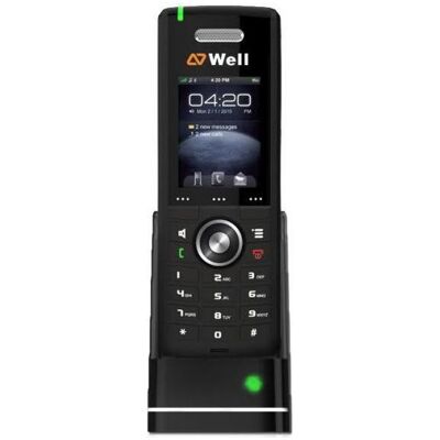 Yealink WELL RTX8630 IP DECT handle for RTX8660, 2" bar.LCD, 8 prog.tl., Téléphone - Publicité Yealink WELL RTX8630 IP DECT handle for RTX8660, 2" bar.LCD, 8 prog.tl., Téléphone - Publicité