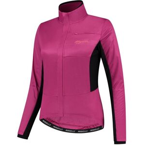 Veste de cyclisme rose Rogelli - Barrière softshell pour femmes - Publicité Veste de cyclisme rose Rogelli - Barrière softshell pour femmes - Publicité