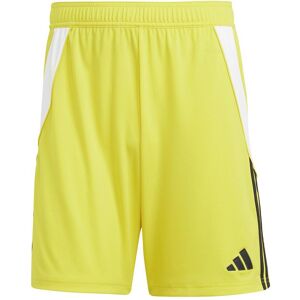 Shorts Adidas Tiro 24 - Jaune/Blanc - Shorts - Publicité Shorts Adidas Tiro 24 - Jaune/Blanc - Shorts - Publicité