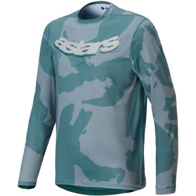 Alpinestars, Hommes, Maillot de cyclisme, Jersey A-Dura Hollow Camo Ls (XXL), Vert, Multicolore, XXL - Publicité Alpinestars, Hommes, Maillot de cyclisme, Jersey A-Dura Hollow Camo Ls (XXL), Vert, Multicolore, XXL - Publicité