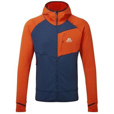 Veste à capuche Mountain Equipment Eclipse - Orange cardinal - Homme L - Publicité Veste à capuche Mountain Equipment Eclipse - Orange cardinal - Homme L - Publicité