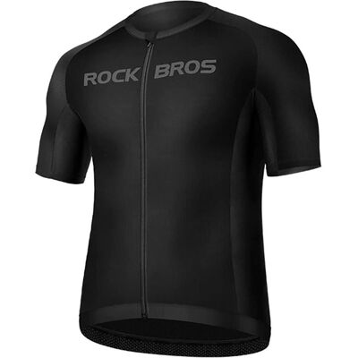 Maillot de cyclisme Rockbros - Respirant, Reflecteur, Aérodynamique - Publicité Maillot de cyclisme Rockbros - Respirant, Reflecteur, Aérodynamique - Publicité