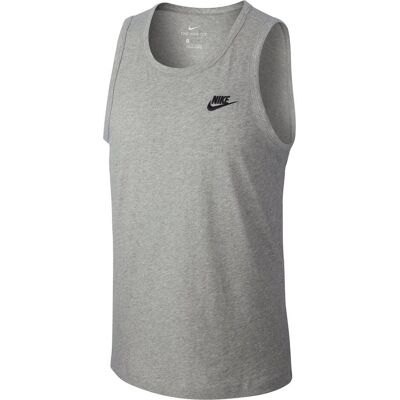 Nike, Hommes, T-shirt de sport, DÃbardeur (L), Gris, L - Publicité Nike, Hommes, T-shirt de sport, DÃbardeur (L), Gris, L - Publicité