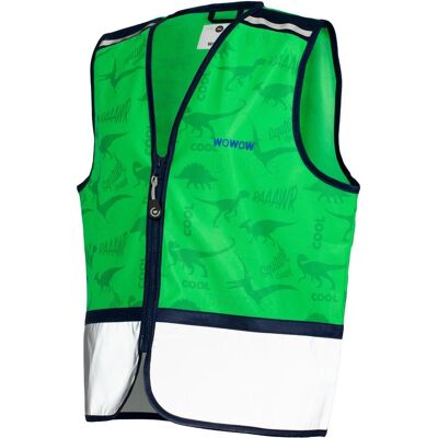 Wowow, Garçons, Gilet, Gilet réfléchissant pour enfant Zippy Green, taille L, Vert, (L) - Publicité Wowow, Garçons, Gilet, Gilet réfléchissant pour enfant Zippy Green, taille L, Vert, (L) - Publicité