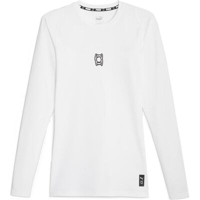 T-shirt de basketball à manches longues PUMA Hoops Team LS Top Baselayer - Publicité T-shirt de basketball à manches longues PUMA Hoops Team LS Top Baselayer - Publicité