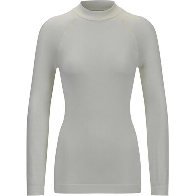 Falke Wool-Tech Maillot à manches longues blanc - Publicité Falke Wool-Tech Maillot à manches longues blanc - Publicité