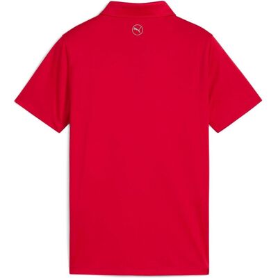 Puma Polo pour Garçons - Pure 2.0 - Rouge - Publicité Puma Polo pour Garçons - Pure 2.0 - Rouge - Publicité