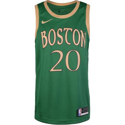 Nike Boston Celtics Maillot Vert Or - Jersey - Publicité Nike Boston Celtics Maillot Vert Or - Jersey - Publicité