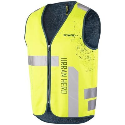 Wowow, Femmes, Veste de cyclisme, Gilet réfléchissant Urban Hero XXL (XXL), Jaune, XXL - Publicité Wowow, Femmes, Veste de cyclisme, Gilet réfléchissant Urban Hero XXL (XXL), Jaune, XXL - Publicité