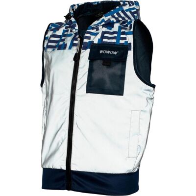 Wowow, Garçons, Gilet, Gilet réfléchissant pour enfant Yoho Blue FR, taille M, Bleu, (M) - Publicité Wowow, Garçons, Gilet, Gilet réfléchissant pour enfant Yoho Blue FR, taille M, Bleu, (M) - Publicité