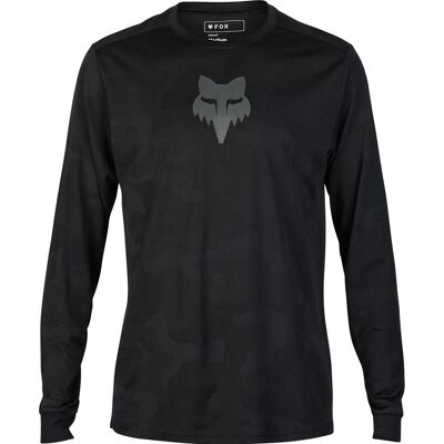 Fox Herren, Velotrikot, Jersey 24 Ranger Tru Dri Ls Blk (S) - Jersey - Publicité Fox Herren, Velotrikot, Jersey 24 Ranger Tru Dri Ls Blk (S) - Jersey - Publicité
