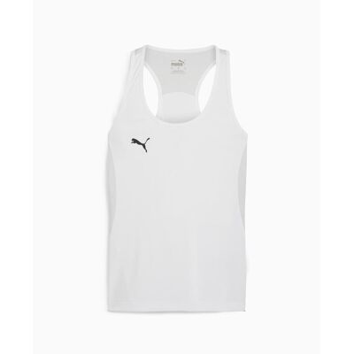 Puma Damen Sportshirt - teamGOAL Tank Top - Weiss - Publicité Puma Damen Sportshirt - teamGOAL Tank Top - Weiss - Publicité