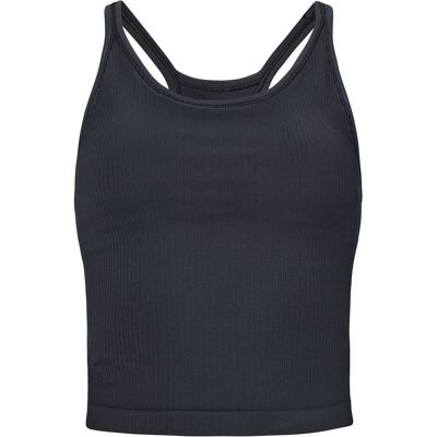 ODLO - Active 365 2-in-1 Crop-Top - Noir - XL - sports top - Publicité ODLO - Active 365 2-in-1 Crop-Top - Noir - XL - sports top - Publicité
