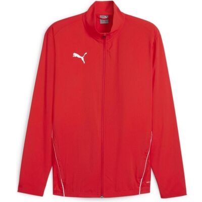 Puma - teamGOAL Sideline - Rouge - M - Veste - Publicité Puma - teamGOAL Sideline - Rouge - M - Veste - Publicité