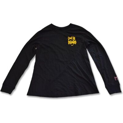 Nike - HBR Longsleeve T-shirt - Femme - Noir - Publicité Nike - HBR Longsleeve T-shirt - Femme - Noir - Publicité