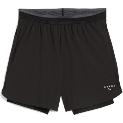 PUMA - HYROX 2-in-1 Trainingsshorts - Noir - XXL - Training shorts - Publicité PUMA - HYROX 2-in-1 Trainingsshorts - Noir - XXL - Training shorts - Publicité