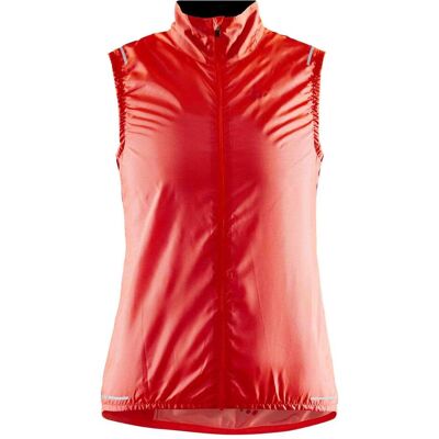 Craft, Femmes, Gilet, Essence vent léger, Rouge, (XS) - Publicité Craft, Femmes, Gilet, Essence vent léger, Rouge, (XS) - Publicité