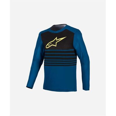 Alpinestars, Hommes, Maillot de cyclisme, JERSEY A-DURA ELITE LS 2.0 BLUE/GREEN (XL), Bleu, Vert, XL - Publicité Alpinestars, Hommes, Maillot de cyclisme, JERSEY A-DURA ELITE LS 2.0 BLUE/GREEN (XL), Bleu, Vert, XL - Publicité