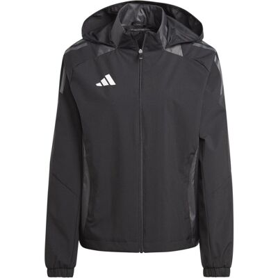 Veste de compétition toutes saisons Adidas Tiro 24 pour femmes noire S - Veste - Publicité Veste de compétition toutes saisons Adidas Tiro 24 pour femmes noire S - Veste - Publicité
