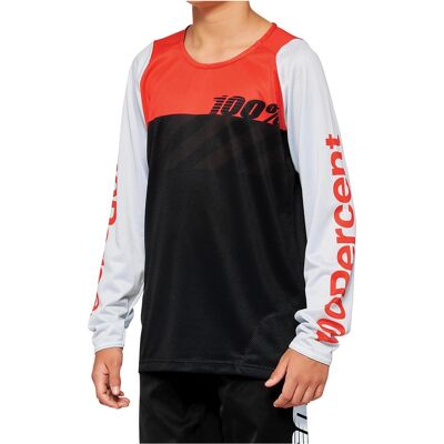 Maillot Vélos Jeunesse 100% Marque - Noir, Blanc, Rouge, L - Publicité Maillot Vélos Jeunesse 100% Marque - Noir, Blanc, Rouge, L - Publicité