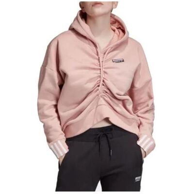 Sweat à Capuche Rose Adidas EC0782 - Pour Femmes - Publicité Sweat à Capuche Rose Adidas EC0782 - Pour Femmes - Publicité