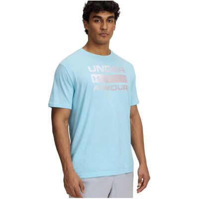 Under Armour Stream / Weiß M - T-shirt homme à manches courtes - Publicité Under Armour Stream / Weiß M - T-shirt homme à manches courtes - Publicité