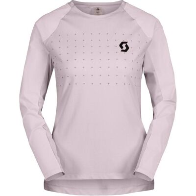Scott Sports, Femmes, Maillot de cyclisme, Women's Tee Trail Vertic Pro L/S (L), Rose, L - Publicité Scott Sports, Femmes, Maillot de cyclisme, Women's Tee Trail Vertic Pro L/S (L), Rose, L - Publicité
