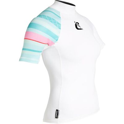 Cressi, Femmes, Maillot de surf, Bouclier, Blanc, (XS) - Publicité Cressi, Femmes, Maillot de surf, Bouclier, Blanc, (XS) - Publicité