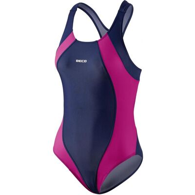 Beco, Femmes, Maillot de bain, Beermann GmbH Maillot de bain standard marine/rose 44, Pink, (44) - Publicité Beco, Femmes, Maillot de bain, Beermann GmbH Maillot de bain standard marine/rose 44, Pink, (44) - Publicité