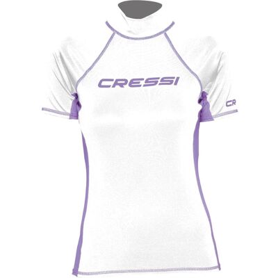 Cressi, Femmes, Maillot de surf, Rashguard, Blanc, (36) - Publicité Cressi, Femmes, Maillot de surf, Rashguard, Blanc, (36) - Publicité