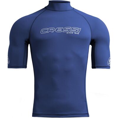 Cressi, Hommes, Maillot de surf, Sentinel Rashguard Shirt Man, Bleu, Blanc, (50) - Publicité Cressi, Hommes, Maillot de surf, Sentinel Rashguard Shirt Man, Bleu, Blanc, (50) - Publicité