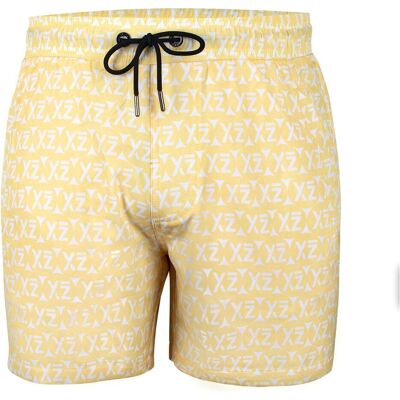 Yeaz, Hommes, Short de bain, Seashey, Jaune, (M) - Publicité Yeaz, Hommes, Short de bain, Seashey, Jaune, (M) - Publicité