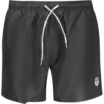 North Sails, Hommes, Short de bain, Black Polyester Men's Swim Boxer, Noir, (M) - Publicité North Sails, Hommes, Short de bain, Black Polyester Men's Swim Boxer, Noir, (M) - Publicité