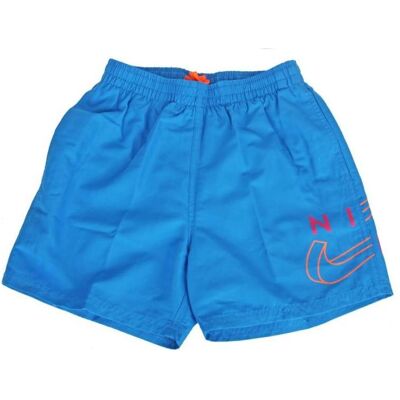 Nike NESSC786458S Short d'entraînement d'été pour garçon bleu - Publicité Nike NESSC786458S Short d'entraînement d'été pour garçon bleu - Publicité