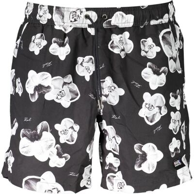 Karl Lagerfeld, Hommes, Short de bain, Boxer de bain pour homme Nero en polyester, Noir, (M) - Publicité Karl Lagerfeld, Hommes, Short de bain, Boxer de bain pour homme Nero en polyester, Noir, (M) - Publicité