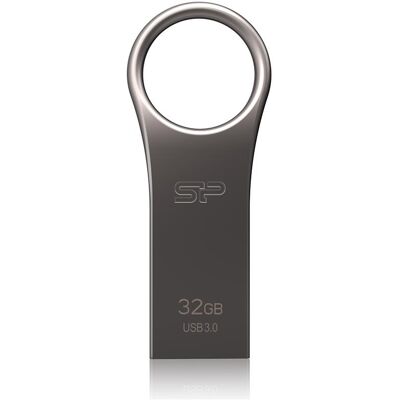Silicon Power Jewel J80 (32 Go, USB-A), Clé USB, Argent - Publicité Silicon Power Jewel J80 (32 Go, USB-A), Clé USB, Argent - Publicité