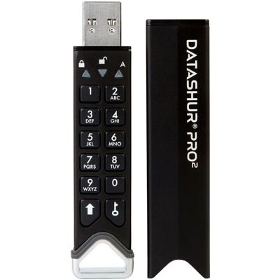iStorage Datashur Pro2 (256 Go, USB-A), Clé USB, Noir - Publicité iStorage Datashur Pro2 (256 Go, USB-A), Clé USB, Noir - Publicité