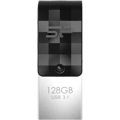 Silicon Power C31 (128 Go, USB-A, USB-C), Clé USB, Noir - Publicité Silicon Power C31 (128 Go, USB-A, USB-C), Clé USB, Noir - Publicité