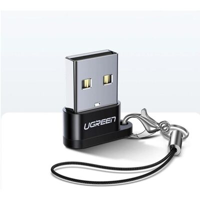 Ugreen Adaptateur USB-C vers USB-A 2.0 bluetooth (noir) (USB-A, USB-C), Adaptateur USB, Noir - Publicité Ugreen Adaptateur USB-C vers USB-A 2.0 bluetooth (noir) (USB-A, USB-C), Adaptateur USB, Noir - Publicité