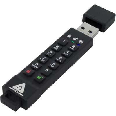 Apricorn SecureKey 3Z (64 Go, USB-A), Clé USB, Noir - Publicité Apricorn SecureKey 3Z (64 Go, USB-A), Clé USB, Noir - Publicité
