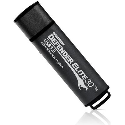 iStorage 256GB Kanguru Defender Elite30 (256 Go, USB-A), Clé USB, Noir, Gris - Publicité iStorage 256GB Kanguru Defender Elite30 (256 Go, USB-A), Clé USB, Noir, Gris - Publicité