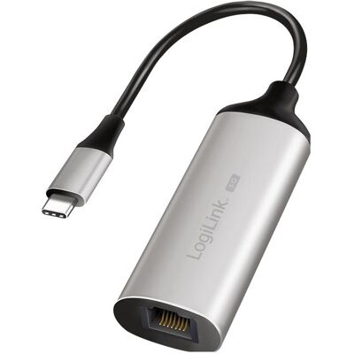 LogiLink Prüfen (USB-C, USB-C 3.2 Gen 1), Adaptateur réseau, Argent, Gris - Publicité LogiLink Prüfen (USB-C, USB-C 3.2 Gen 1), Adaptateur réseau, Argent, Gris - Publicité